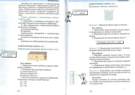 Физика 6 класс лабораторные