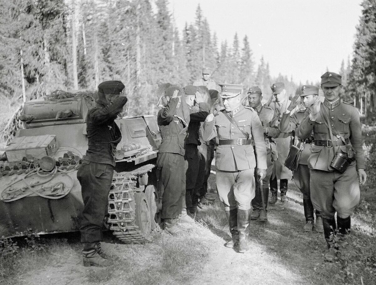 Фронт в Северной Карелии 1941. Финский 1941.