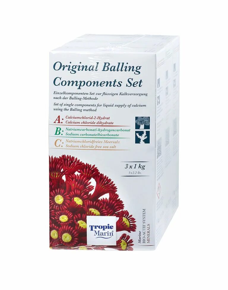 Original balling. Tropic Marin Bio-actif 4 кг. Баллинг картинки.