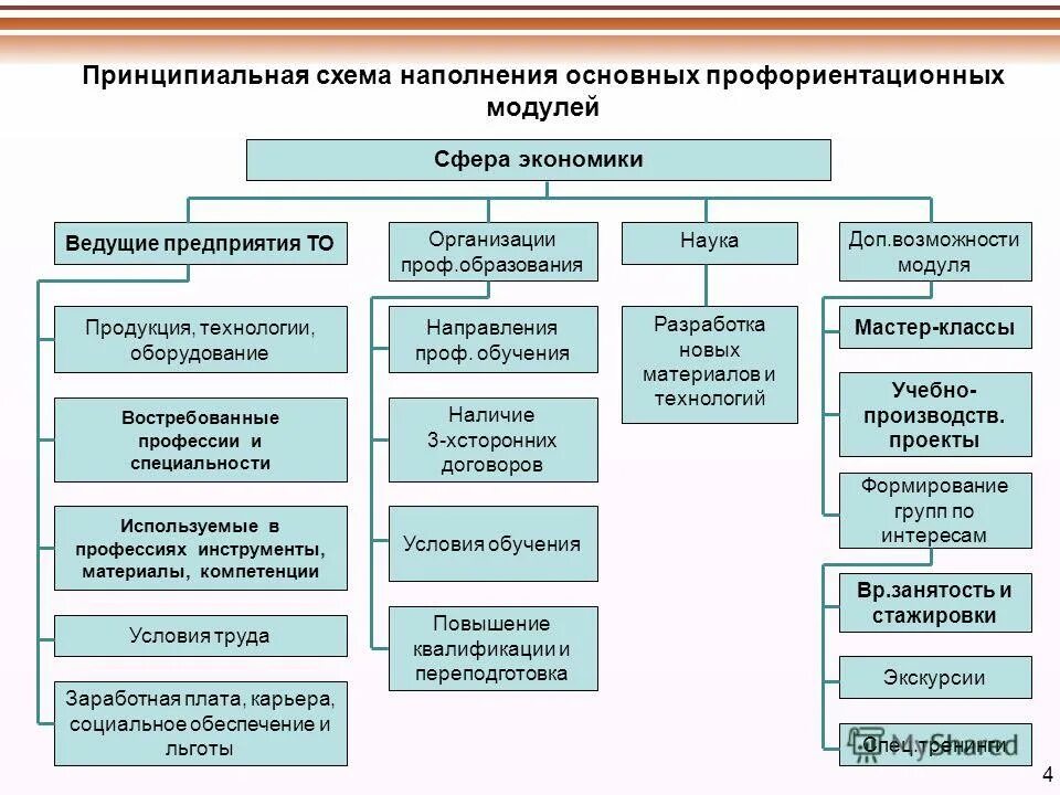 Организация дополнительной экономической