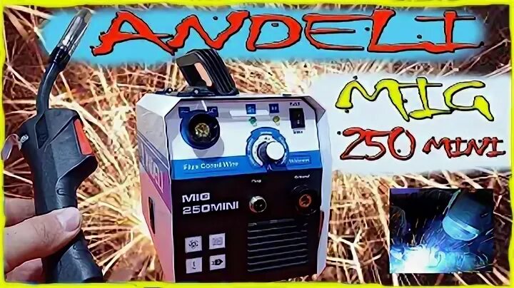 Полуавтомат сварочный andeli 250