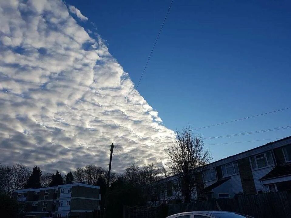 Passing cloud