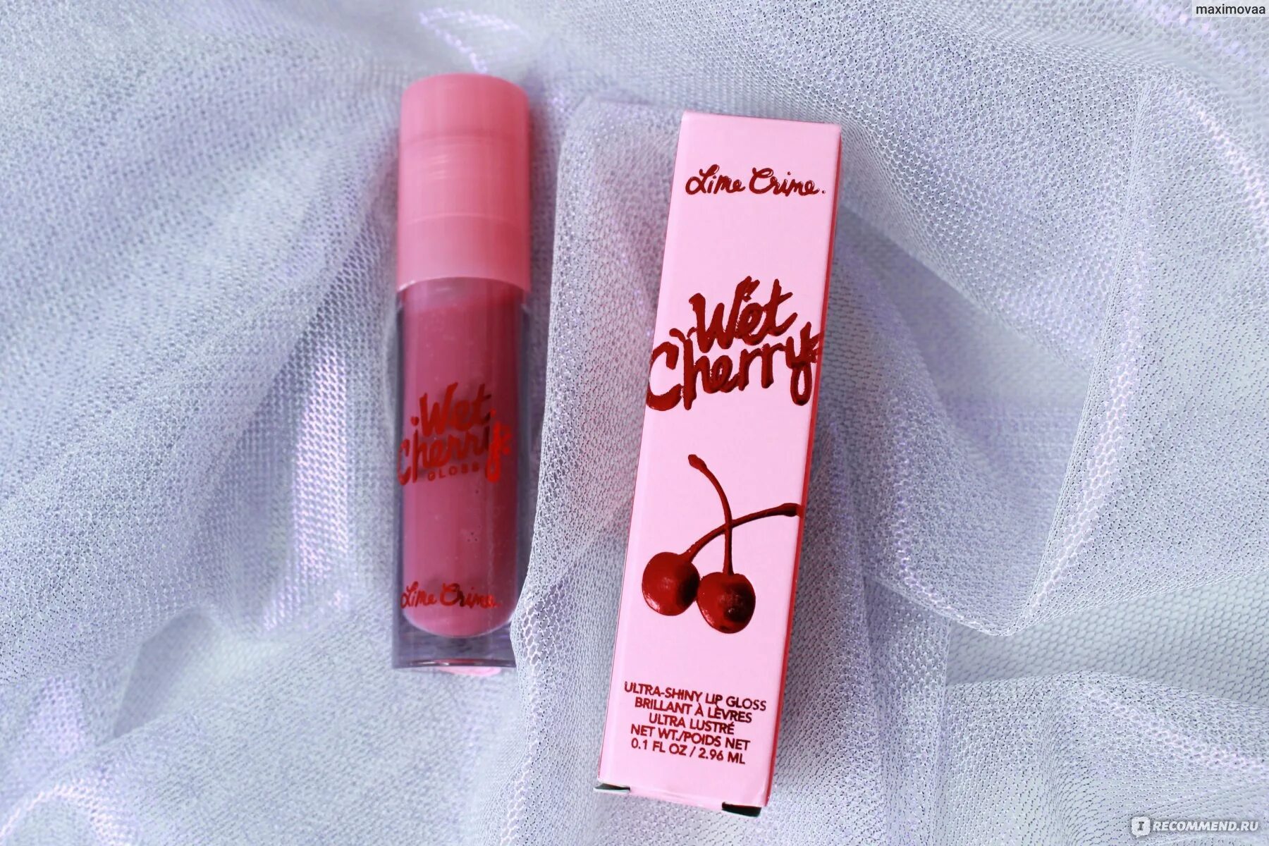 Блеск с вишней. Вишневый блеск для губ. wet cherry блеск для губ. lime crime wet cherry lip gloss.