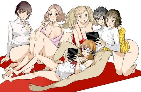 azukiko, akira kurusu, ann takamaki, haru okumura, makoto niijima, ren amam...