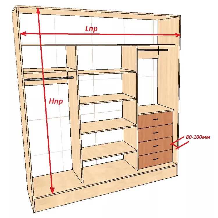 Встроенный шкаф купе чертеж. Проекты встроенных шкафов. Наполнение шкафа Размеры. Наполнение шкафа купе с размерами. Лицевая сторона шкафа