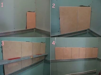 Технология укладки плитки на гипсокартон