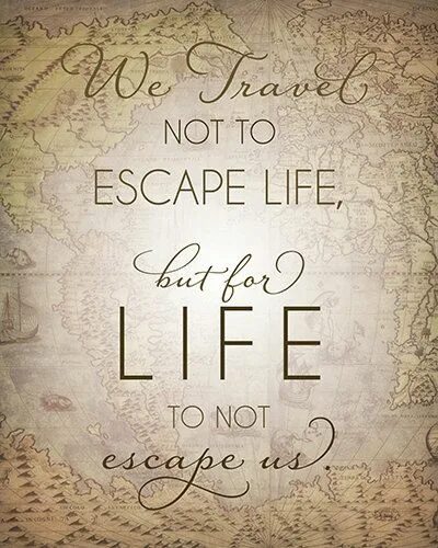 Life is not a. Life is not a