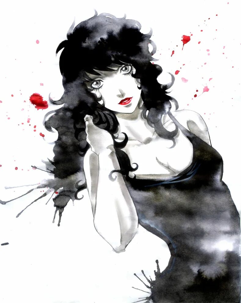 девочки клякса