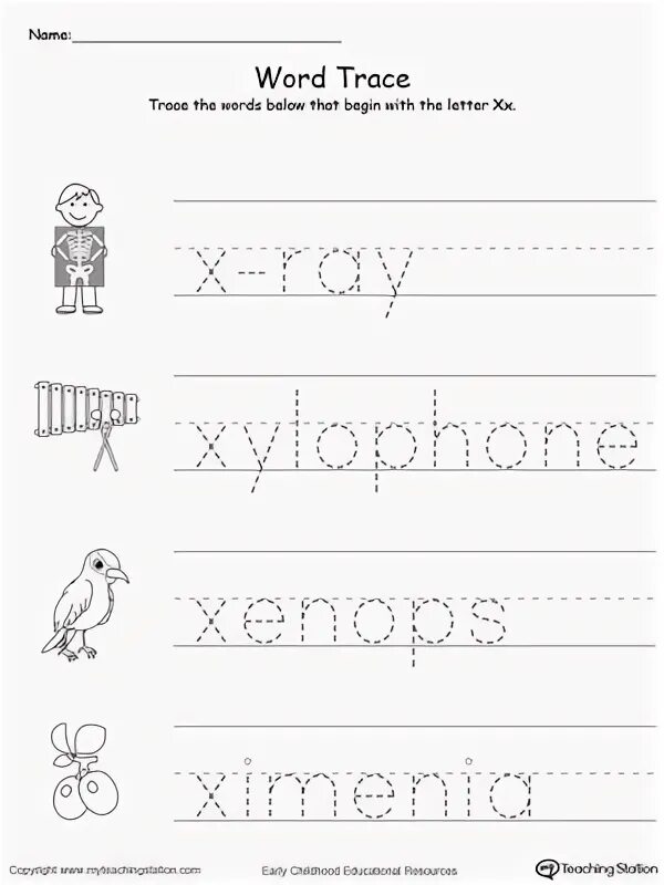 10 letters words. Letter x задания. Trace Letter x. Trace Words Worksheets. Letter x прописи.