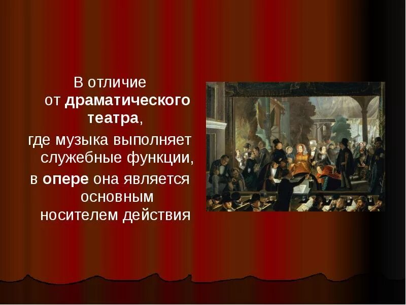 Роль в театре. Функции музыки в театре. Музыкально-театральные произведение это. Музыкальные образы оперы.