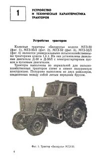 Мтз характеристики