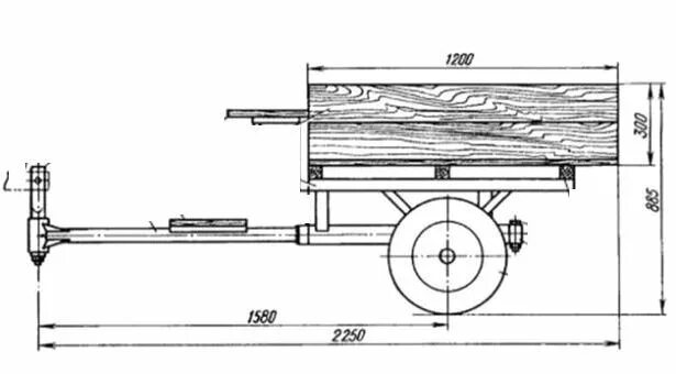 Чертежи телеги для мотоблока из балки 2109. Адаптер КТЗ 02 для мотоблоков чертежи. Чертёж прицепа для мотоблока с размерами из балки ВАЗ.