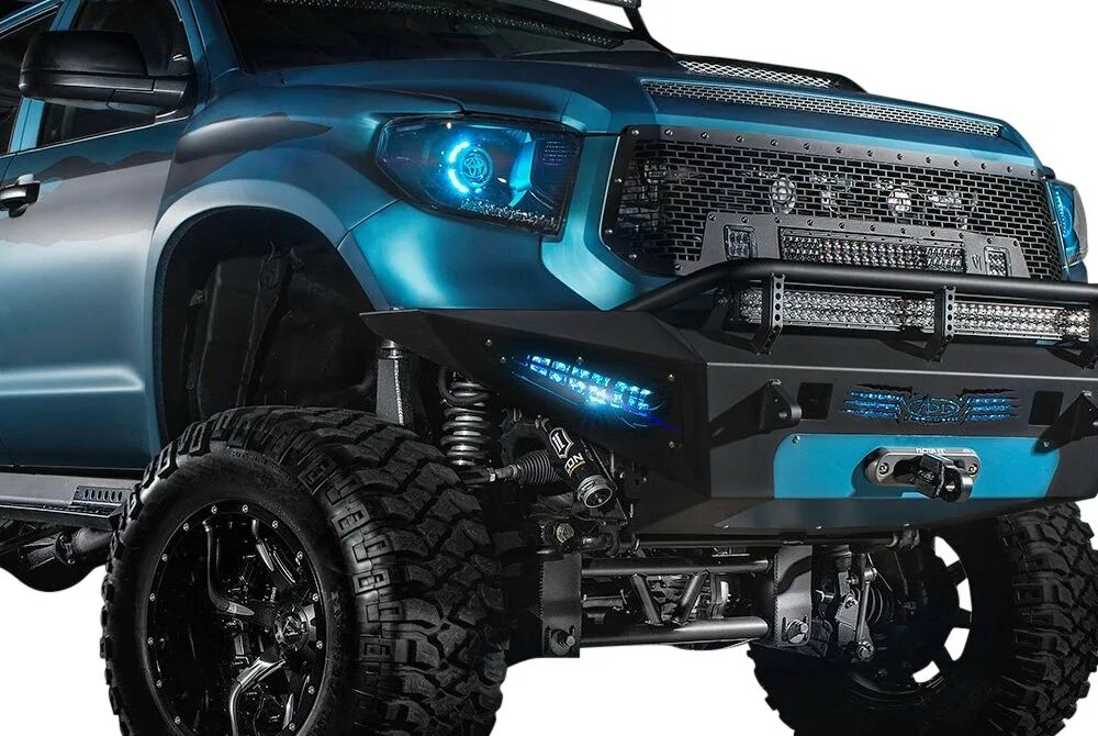 Тойота тундра зеленая. Custom Bumpers for Toyota Tundra. Toyota Tundra 1 Gen Rear Bumper. Toyota Tundra off Road TRD.