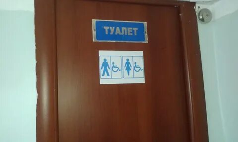 Санузел для инвалидов дверь