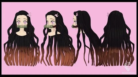 Nezuko's distraction by semidraws on twitter