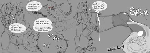 animal penis, anthro, bodily fluids, bone, bovid, caprine, cock vore, condo...