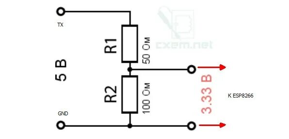 Понизить напряжение с 5 до 3 вольт резистором. Понизить напряжение с 5 вольт до 3 вольт резистором. Делитель напряжения 12в 5в схема. Из 5 вольт 3.3 вольта делитель напряжения.