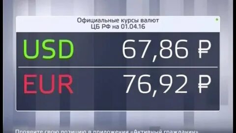 Установленный курс валюты