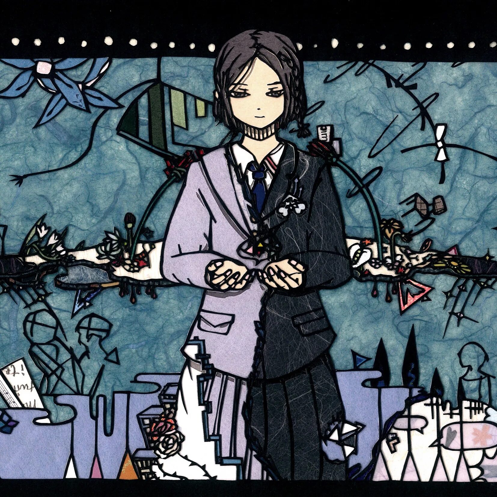 Mili through patches of violet. Mili. mili lament. ga1ahad and scientific witchery. nosutarujikku.