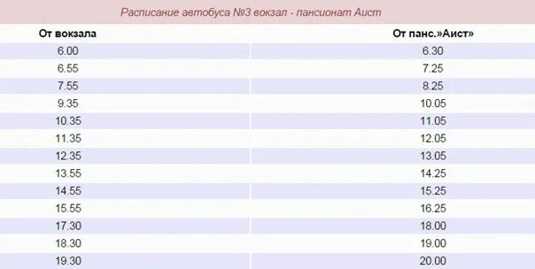 Автобус 3 аист нижний тагил