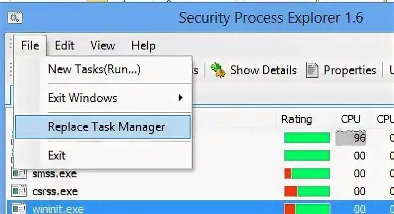 Security task manager