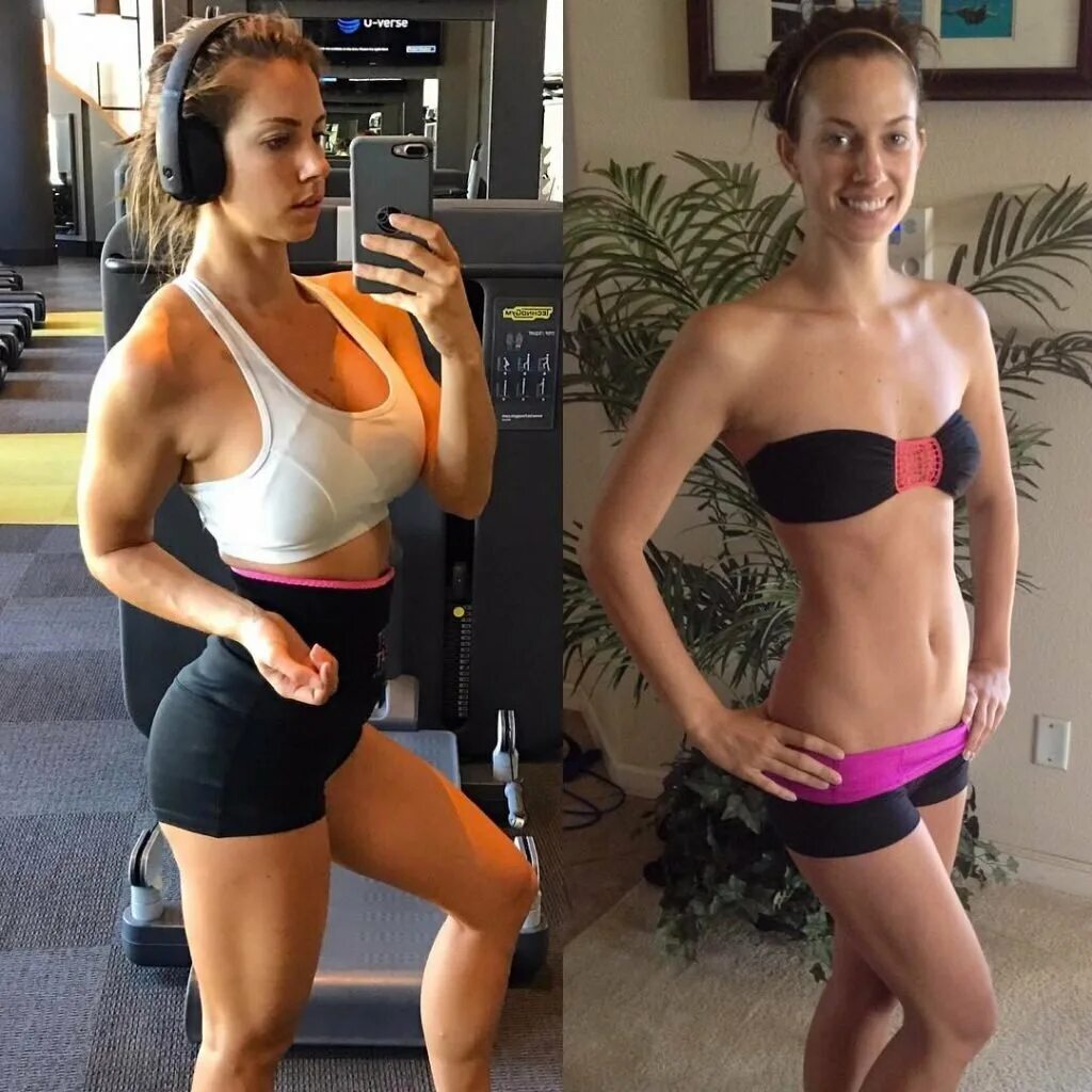 Спорт до и после. Фитнес до и после. До и после спортзала девушки.