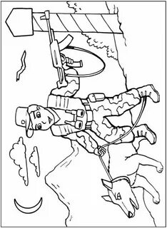 Раскраски Наша армия (28 шт.) - скачать или распечатать бесплатно #12989