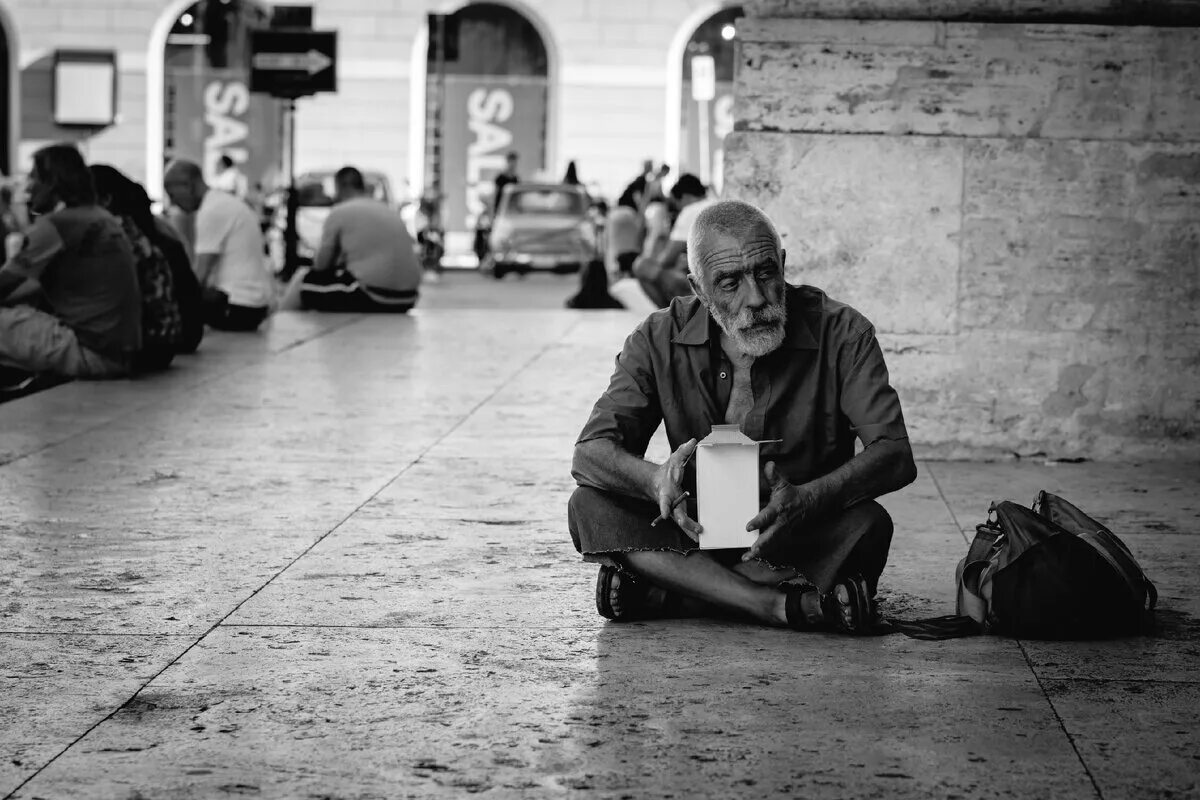 The poor you can t. The poor you can t