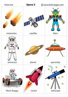 Космос на английском языке для детей