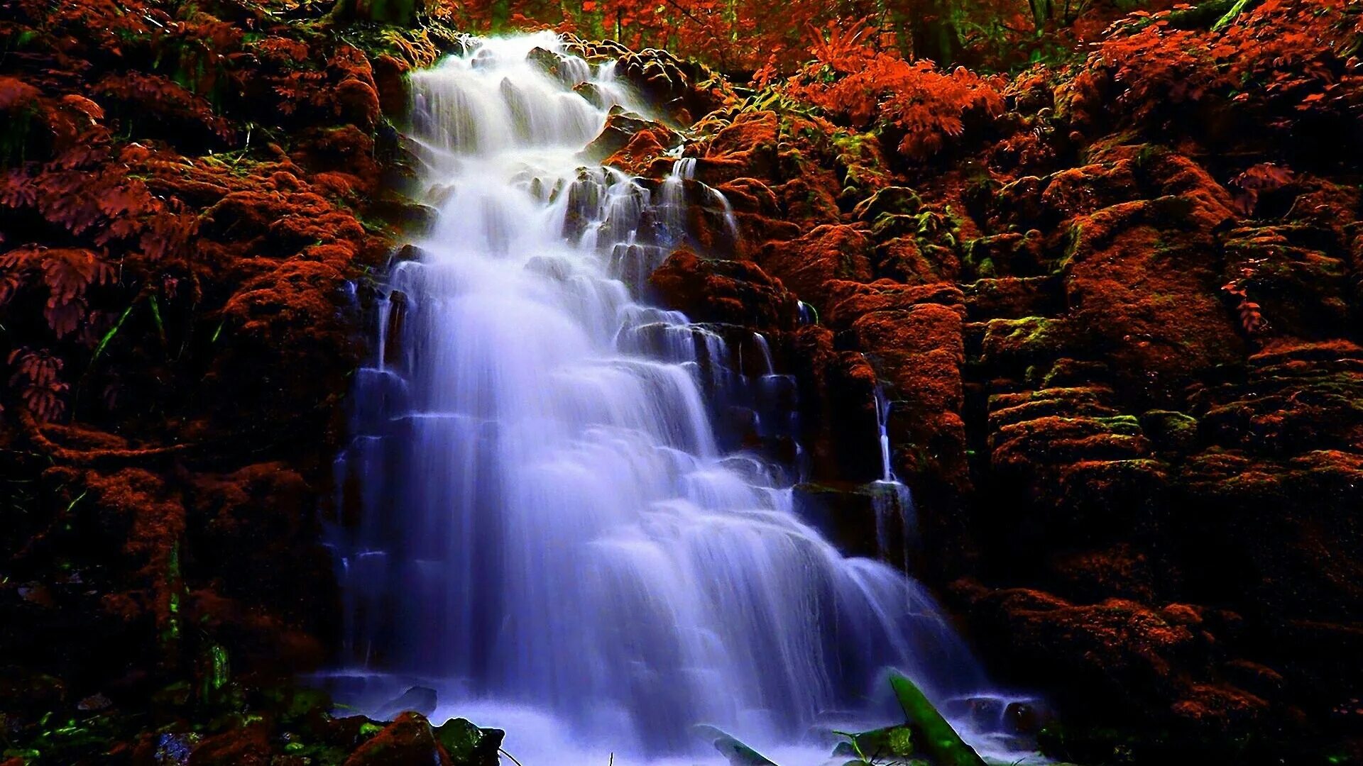 водопад фото на телефон. фиолетовый водопад. водопад амикалола. водопад фото на телефон. товансон водопад.