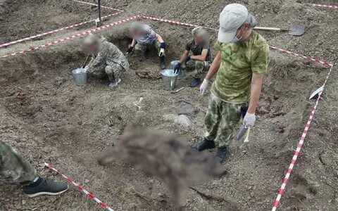 Массовые захоронения в мирное
