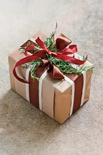 Подарочная коробка на новый год
