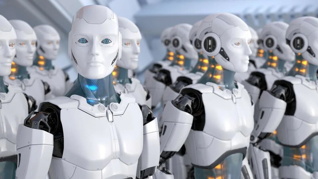 A lot of robots