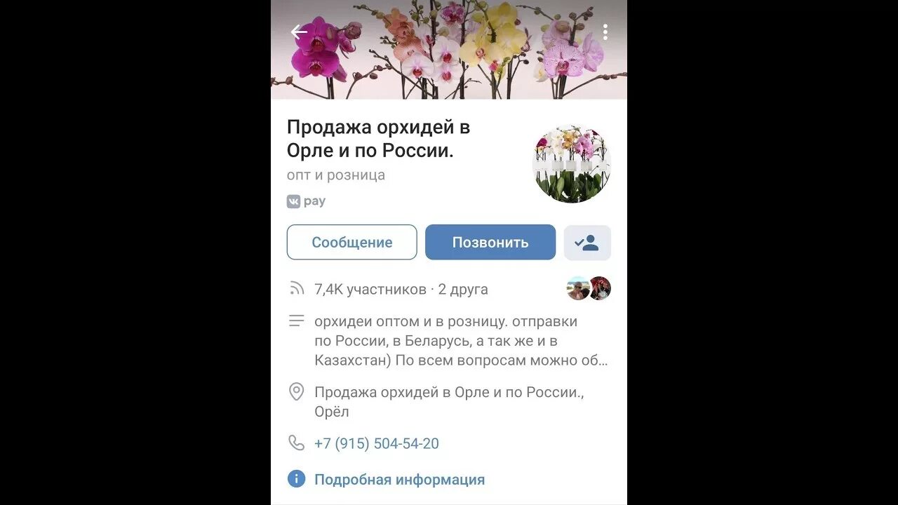 Купить орхидею в орле