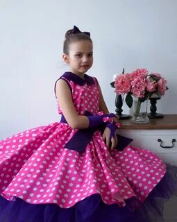 Детское платье с пышной юбкой