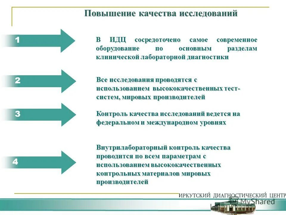 Повышение качества исследований. Повышение качества исследований