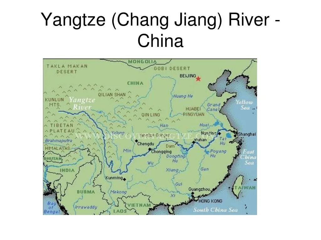 В каком направлении течет янцзы. Река Янцзы на карте. Исток реки Янцзы на карте. Исток и Устье реки Янцзы на карте.