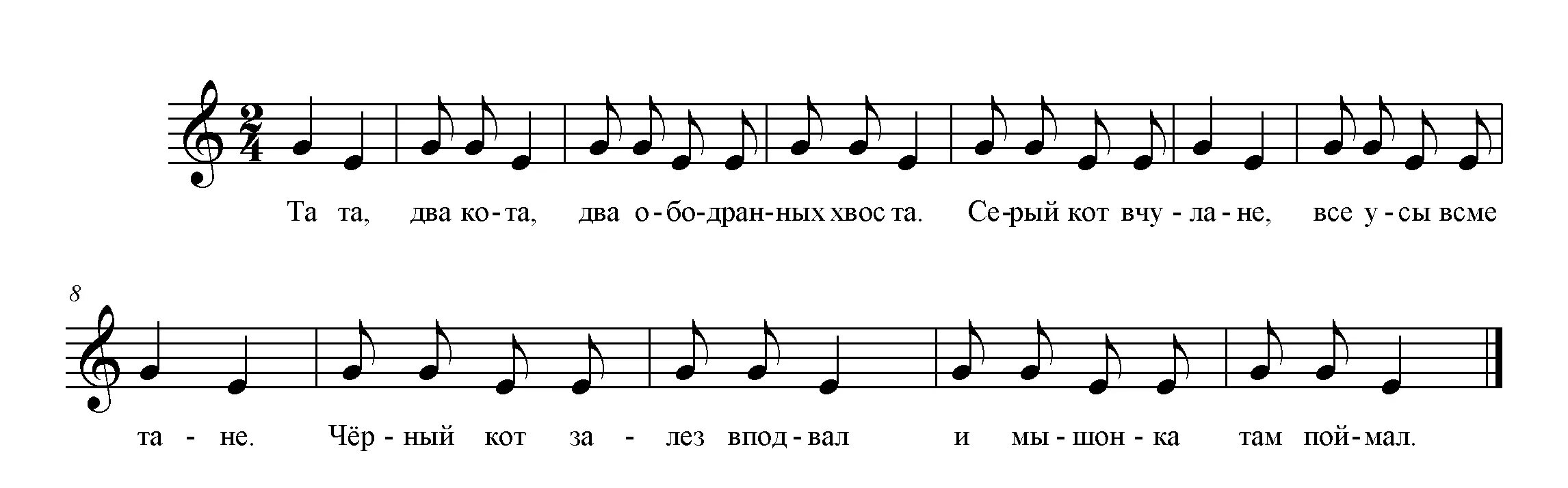 Мелодию туту. Три кота три хвоста Ноты. Та та два кота два ободранных хвоста Ноты. Три кота три хвоста Ноты для фортепиано. Три кота Ноты для пианино для начинающих.