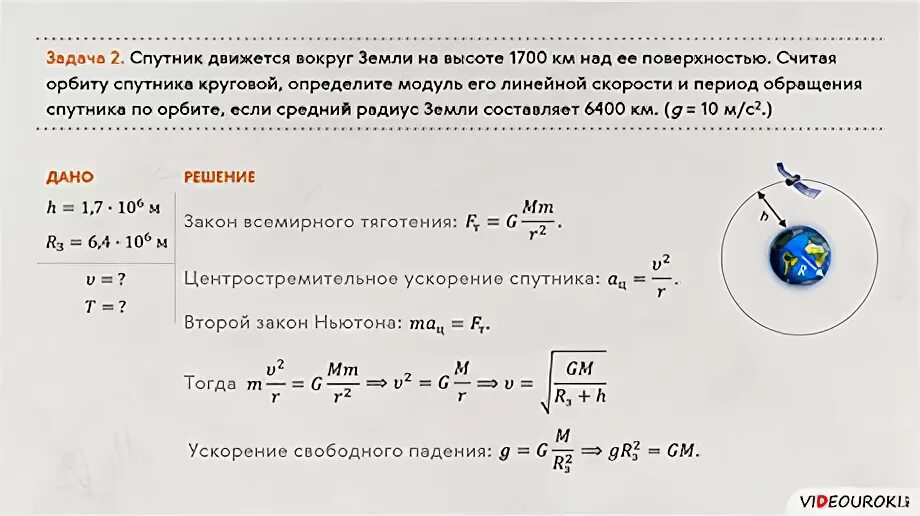 Как изменится скорость спутника. Задачи по физике 9 класс закон Всемирного тяготения. Задачи на закон Всемирного тяготения. Задачи на силу притяжения. Задачи на силу тяготения.