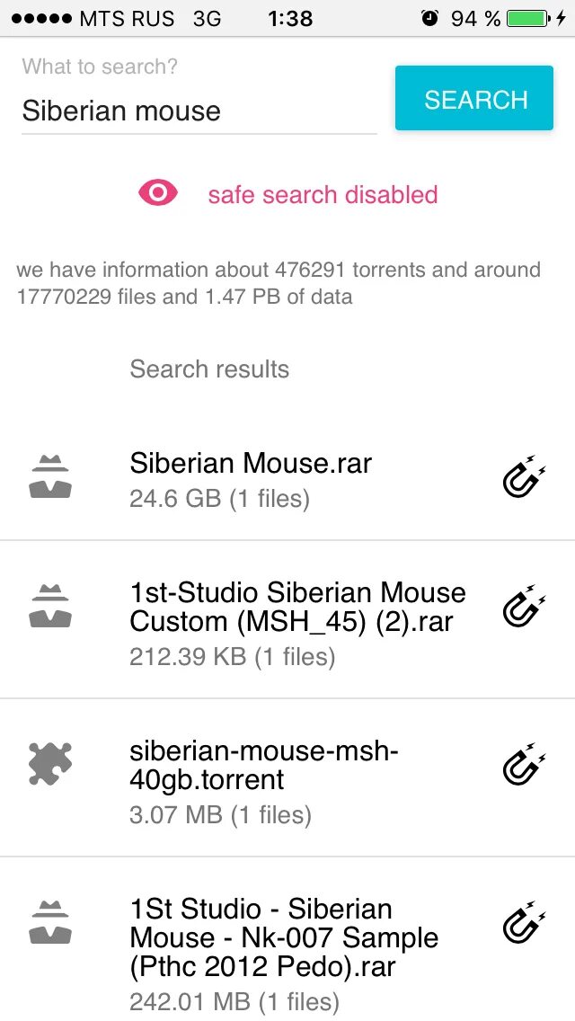 Siberian studio mouse video