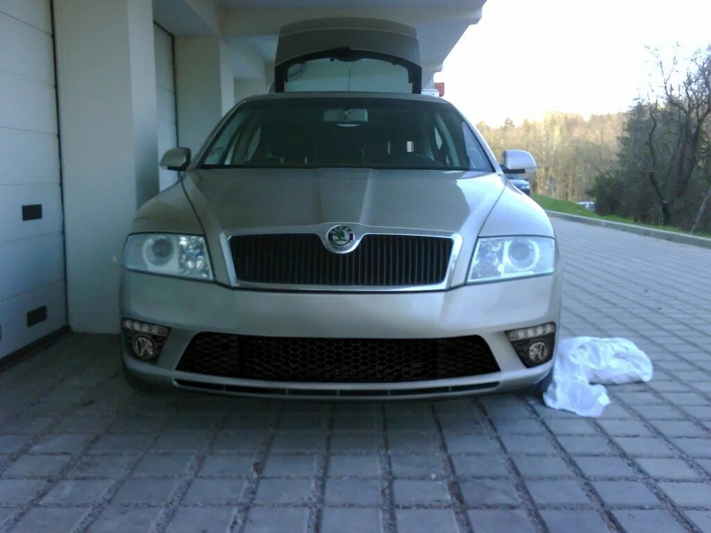 Шкода а5 отбойники. Skoda Octavia a5 FL.