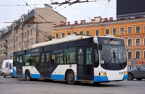 Маршрут 37 троллейбуса спб