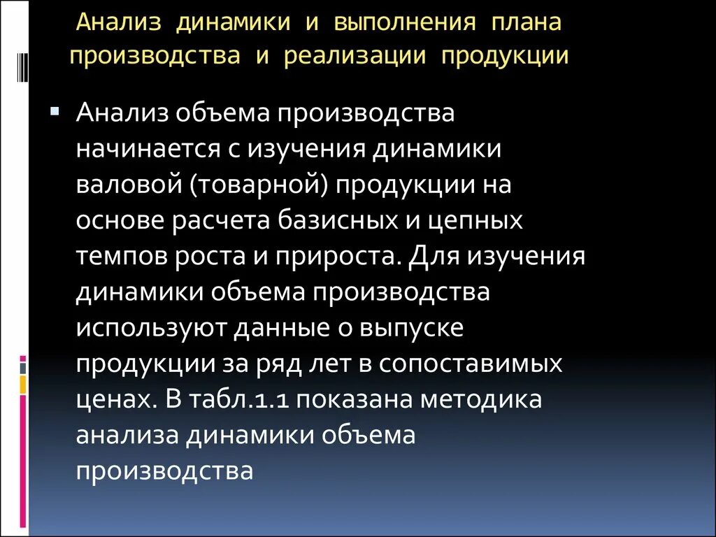 Анализ выполнения плана производства. Анализ динамики и выполнения плана. Анализ выполнения плана динамики производства. Анализ выполнения плана производства и реализации продукции. Анализ производства товаров