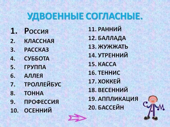 Слова с удвоенными согласными 2. Слова с удвоенной согласной 3 класс. Слова с задвоенными буквами. Словарные слова с удвоенной согласной 2 класс.