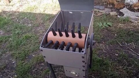 Перощипательная машина своими руками