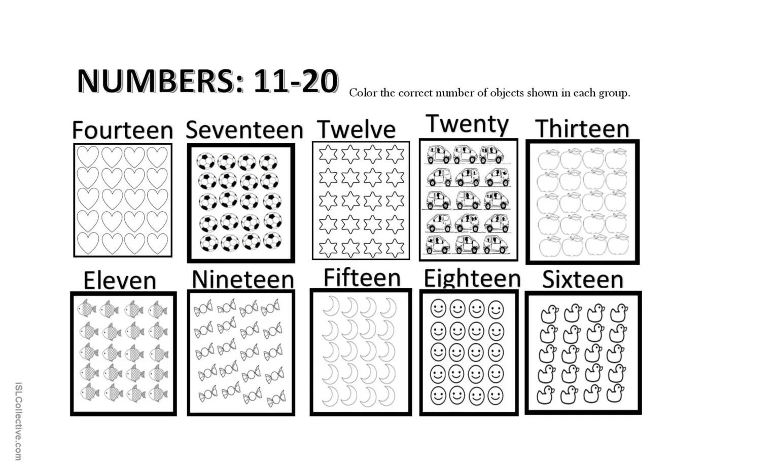 Numbers 11-20 Worksheets. Numbers 11 to 20 Worksheets. Numbers 11-20 Worksheets for Kids. Counting to 20 Worksheet. 5 11 от числа 20