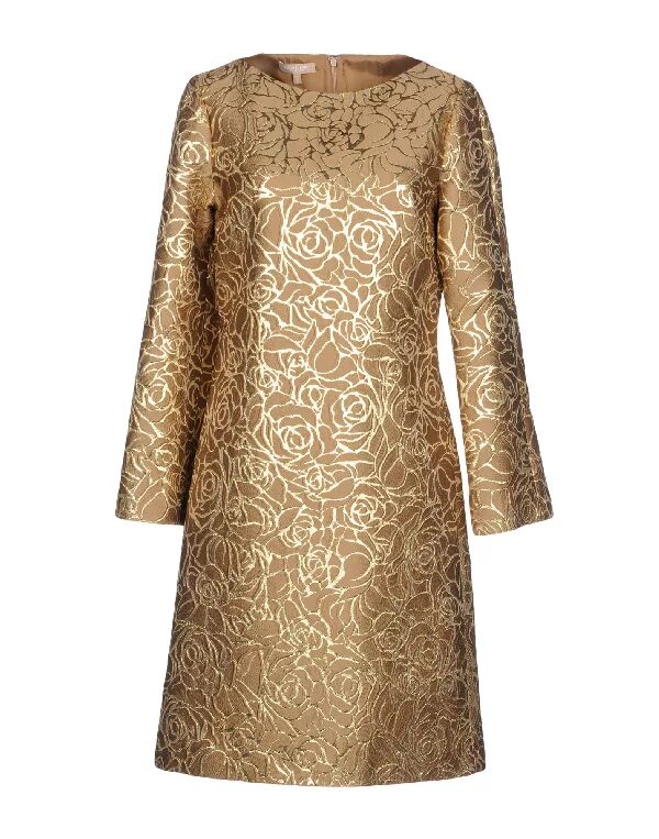 Платье из золотой парчи. Michael kors collection платье. платье из парчи. платья из парчи вечерние.
