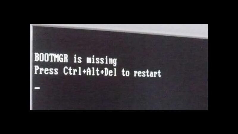 Bootmgr is missing press ctrl. Ошибка bootmgr is missing press ctrl alt del. bootmgr is missing press ctrl+alt+del to restart. bootmgr is missing press ctrl+alt+del to restart что делать. bootmgr is missing press.