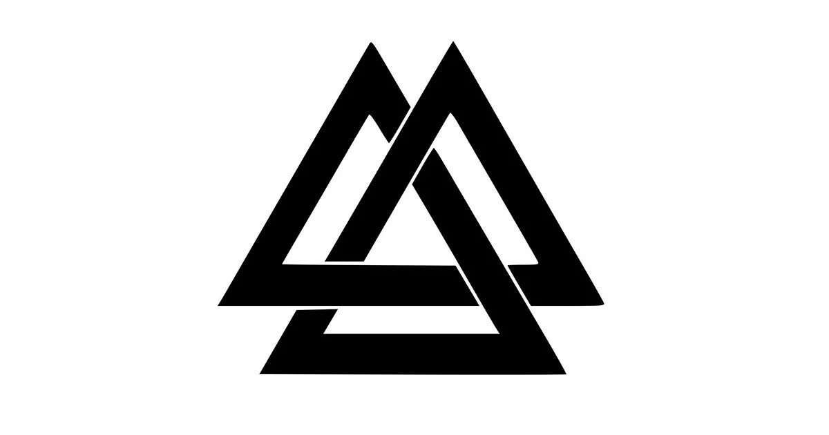 три треугольника символ валькнут. скандинавский символ валькнут. валькнут вальгалла. славянские руна волькнут. валькнут футарк.