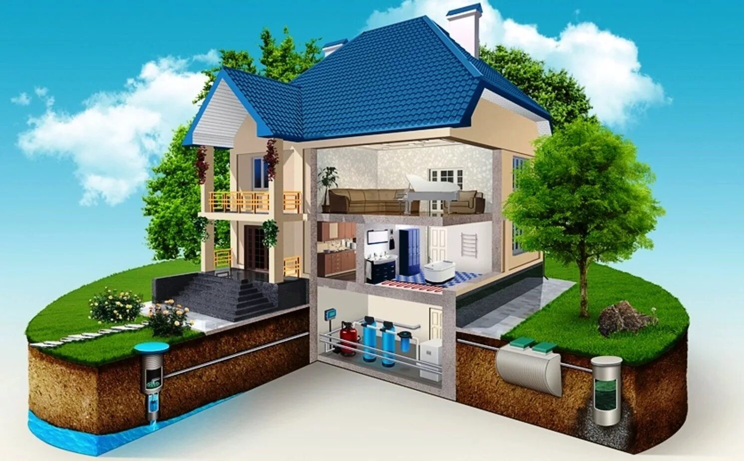 кессон для скважины водоснабжения. система водоснабжения в частном доме из скважины схема. водопровод в частном доме из скважины. водопровод со скважины в частном доме. схема подключения трубопровода из скважины.